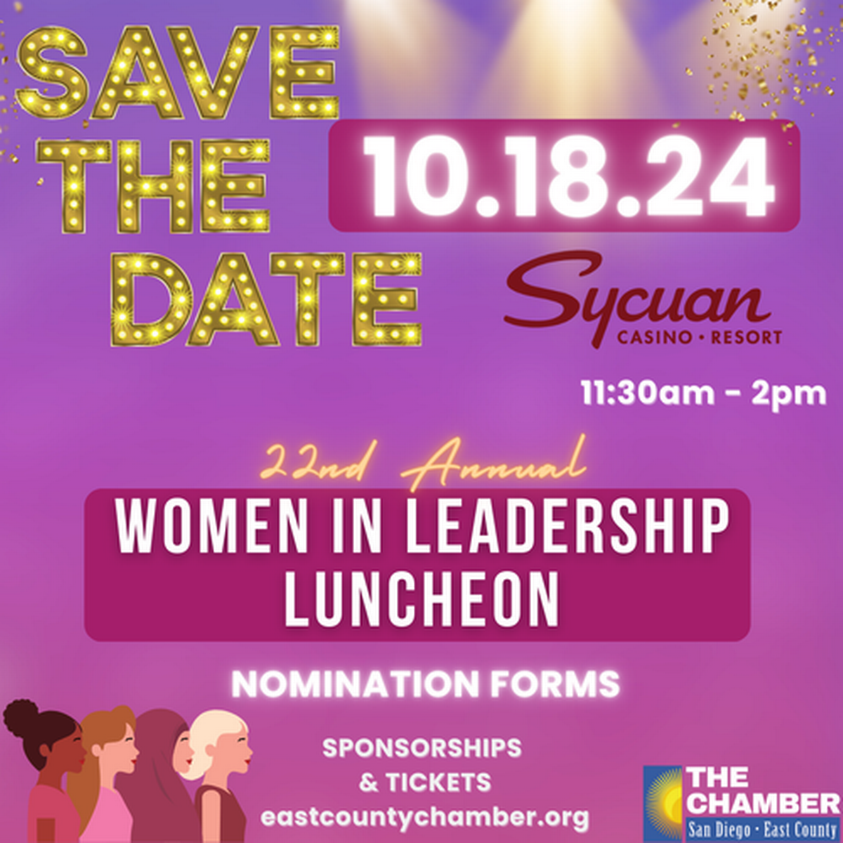 10/18 22nd Women in Leadership Luncheon Oct 18, 2024